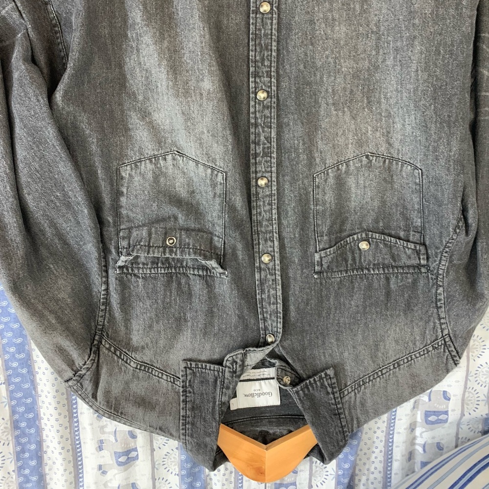Black jean jacket
